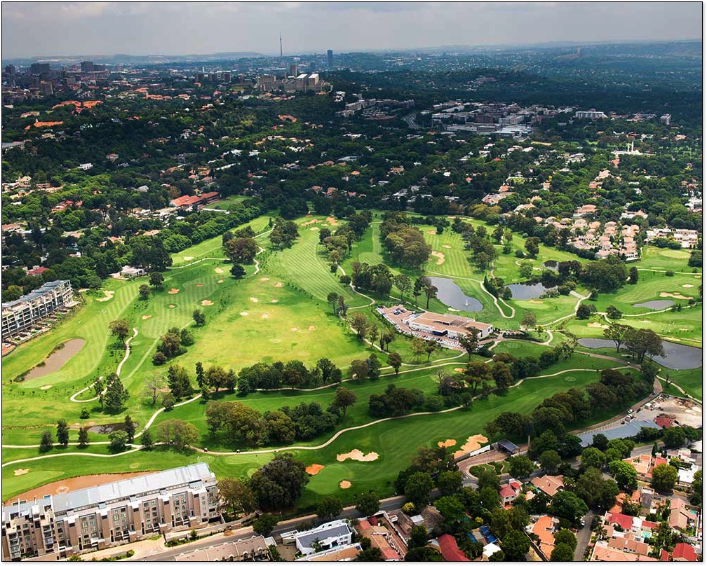 Houghton from the air